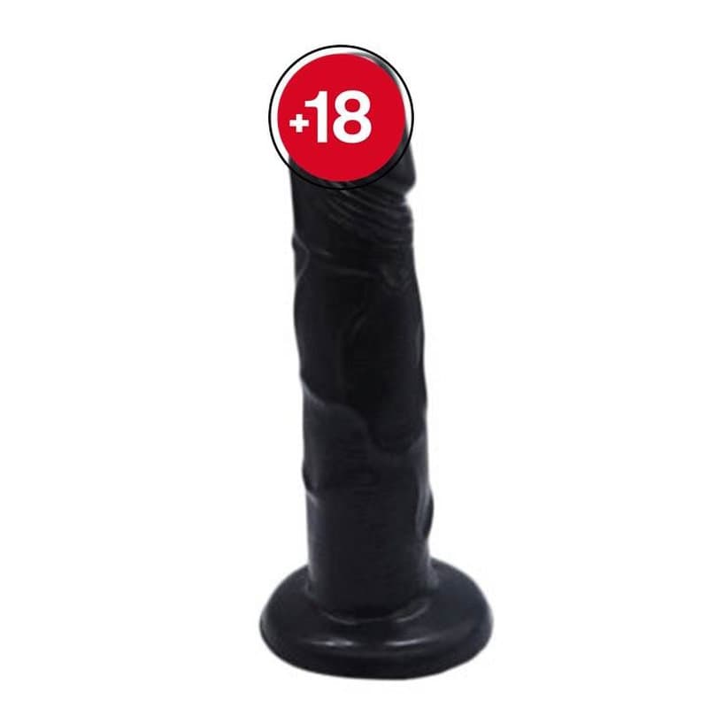 7” King Cock Ultra Realistik Dildo (Zenci)