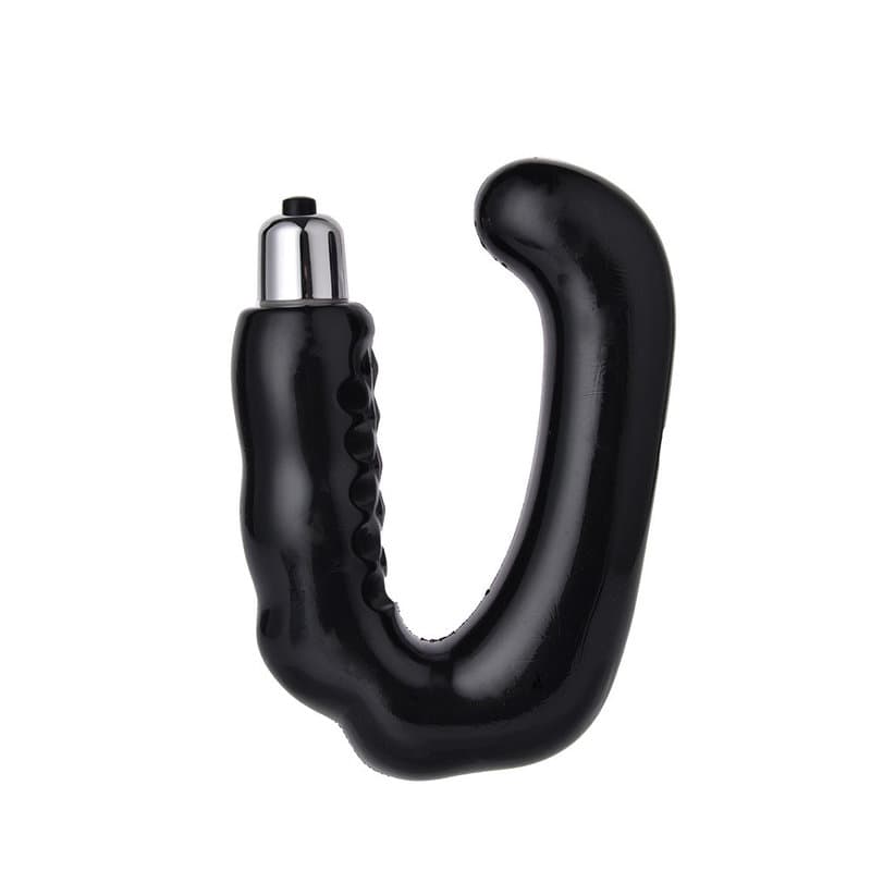 Erkek Prostat Masajı Titreşimli Su Geçirmez Anal Plug (Düz)